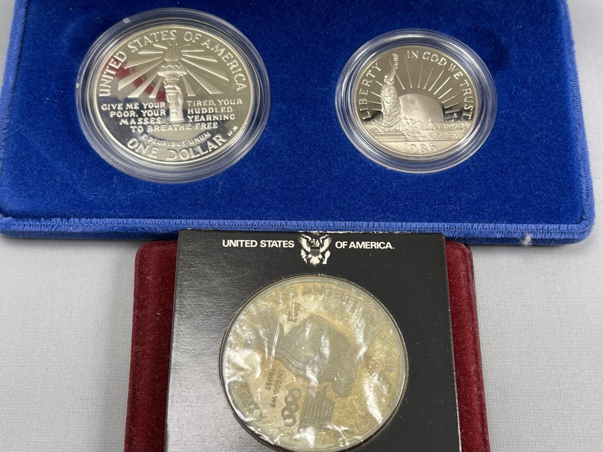 UnitedStates Liberty Coins 1ドル銀貨50セント白銅貨 アメリカ 1ドル