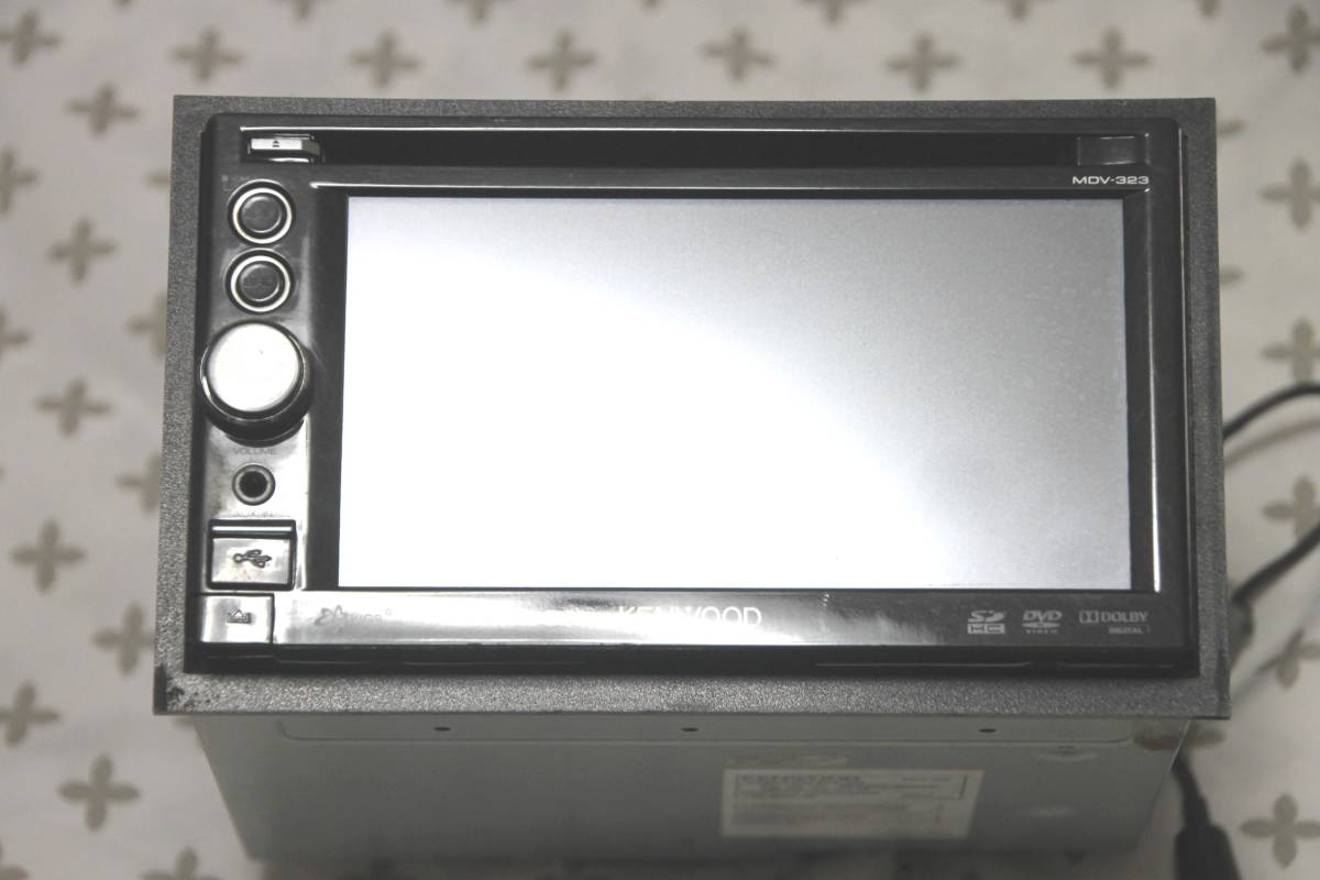 ☆中古 スズキ純正 カーナビ メモリーナビ KENWOOD ケンウッド MDV-323 