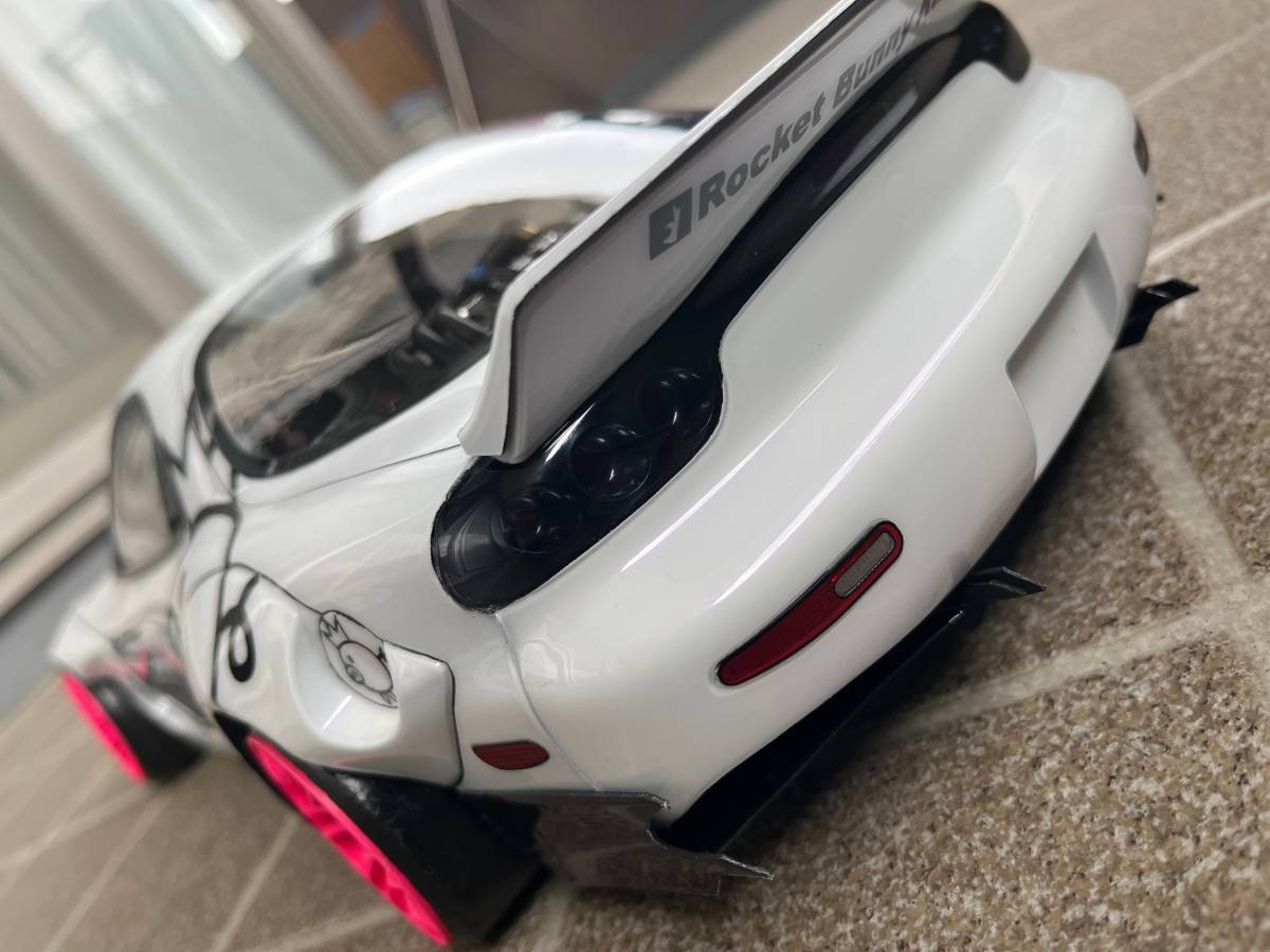 ラジコン ボディー アディクション RX-7(FD3S) Rocket Bunny仕様 YD-2