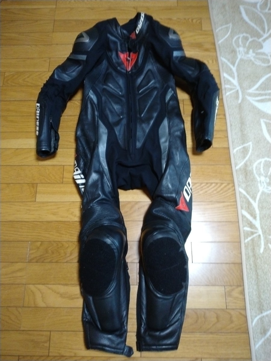 ダイネーゼ☆ 48 傷あり ダイネーゼ DAINESE レザージャケット RACING
