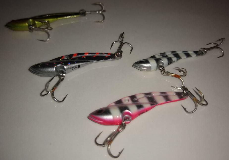 ◆送料無料！美品含む！鉄PANバイブ4個セット！5gと3g*Jackson*ルアー*ソルト*Teppan Vib◆ _2