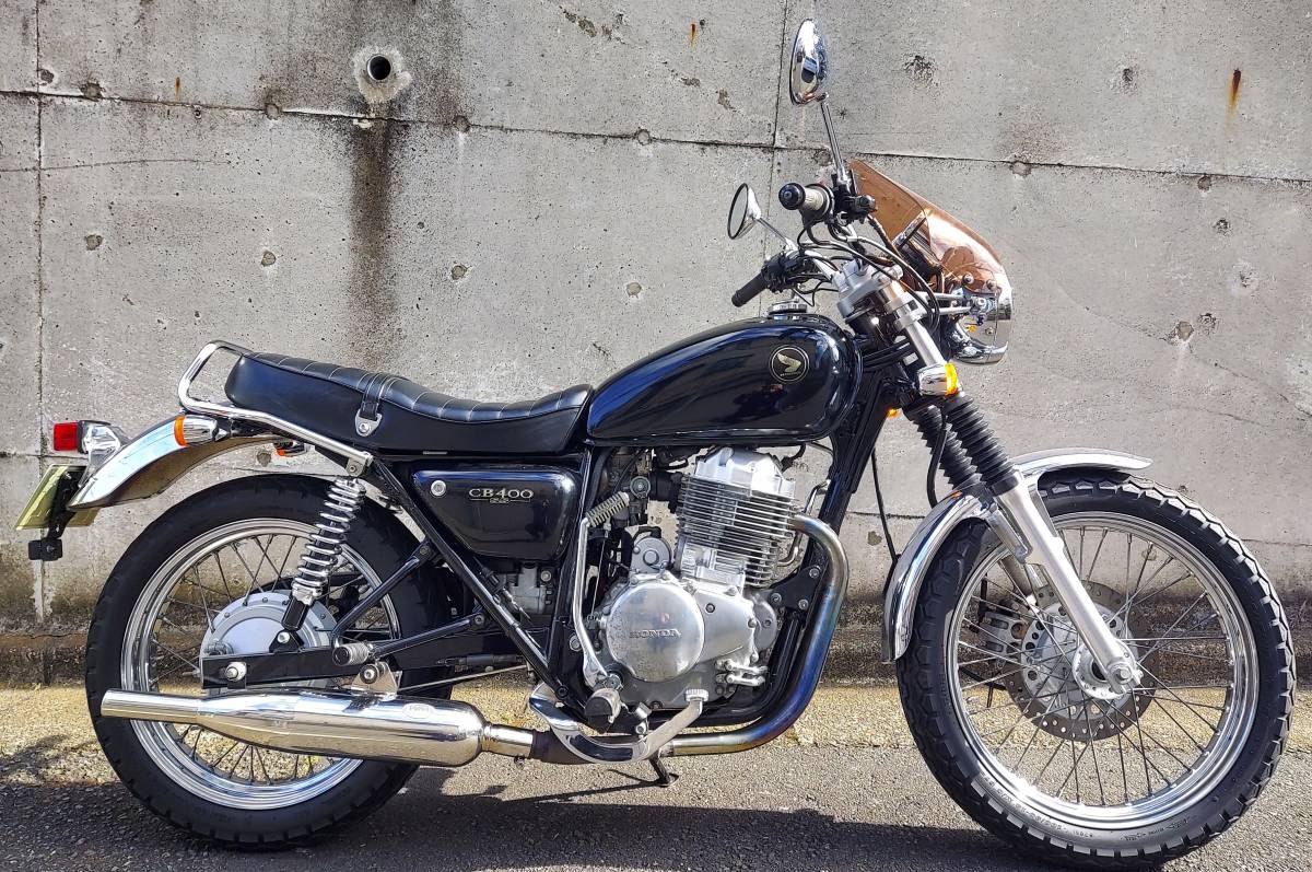 CB400SS タンク 凹み無し 錆無し フューエルコック付き CB400SF燃料