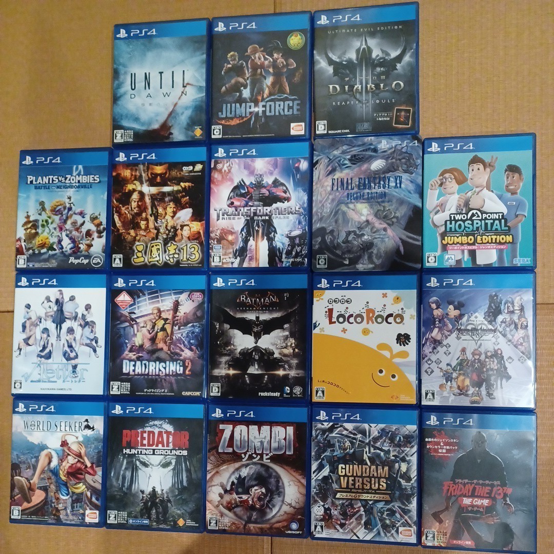 PS4 ソフト セット B プレステ4 18本セット ダブリなし 【公式通販】