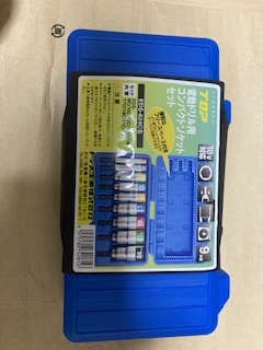 9本組TOP コンパクトソケットセット EDS-824CS 8・10・12・13・14・17・19・21・24mm ハンドツール 工具 