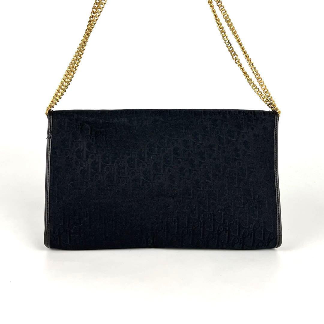 美品□Christian Dior ディオール ショルダーバッグ 2way トロッター 