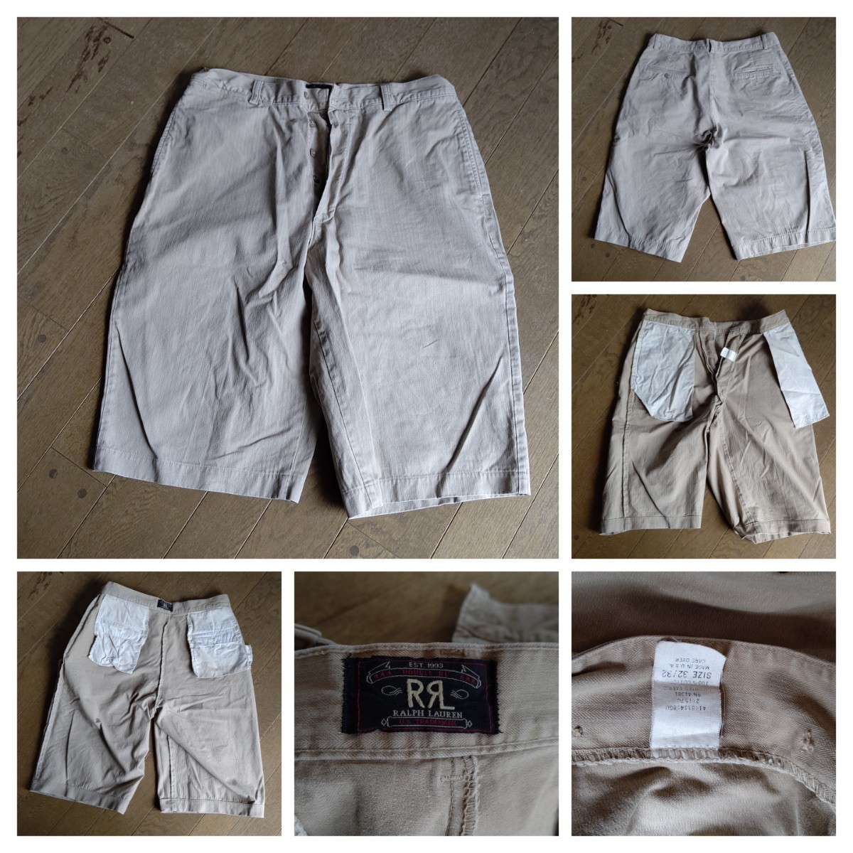RRL・ダブルアールエル・ラルフローレン ショートパンツとキャップ