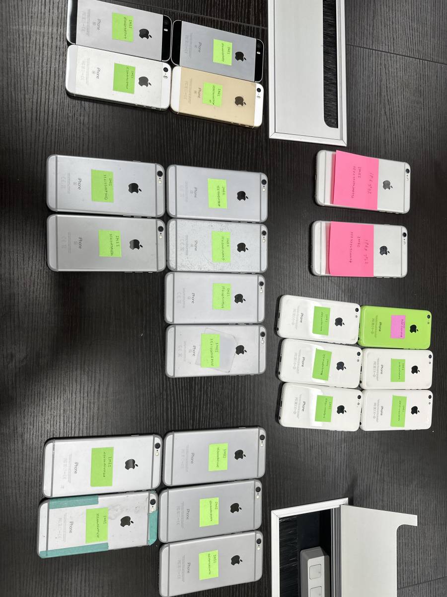 最終値下げApple iPhoneジャンク品3台Android1台 iPad iPod touch