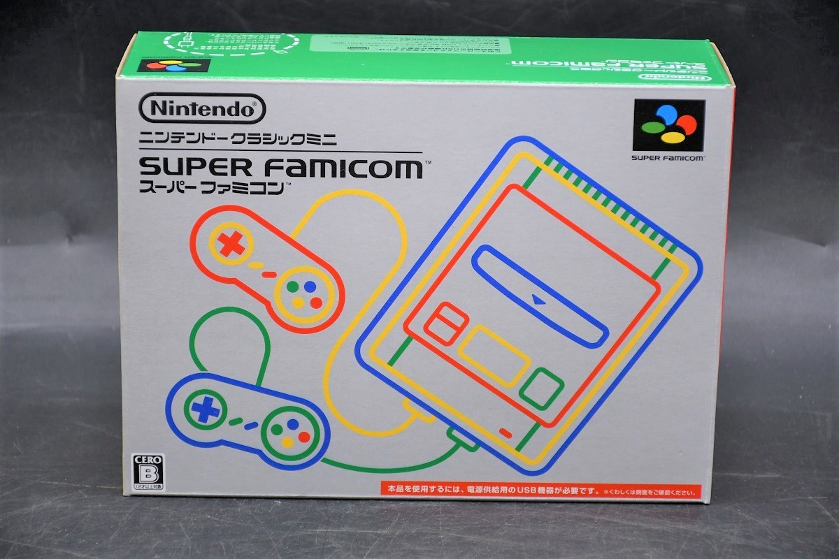 NY5-44【現状品】Nintendo　ニンテンドー　クラシックミニ　スーパーファミコン　任天堂　SUPER FAMICOM　動作未確認　中古品　保管品 Nintendo ニンテンドークラシックミニ (ニンテンドウ)