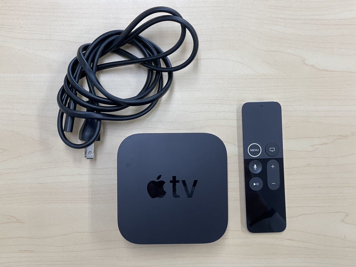 Apple TV 4K（第1世代）本体 リモコン ケーブルセット Apple TV 4K