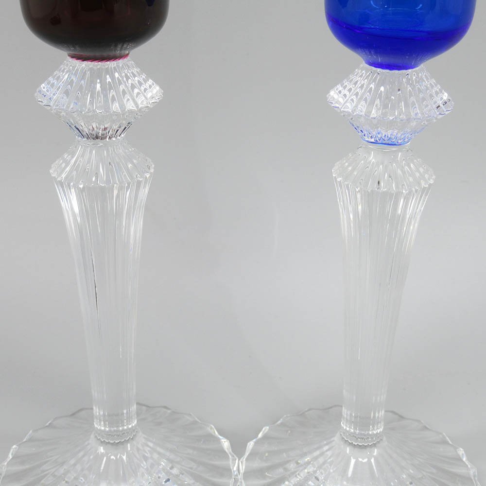 1円~ Baccarat バカラ ミルニュイ フルーティッシモ レッド ブルー 1円~ Baccarat バカラ ミルニュイ フルーティッシモ レッド ブルー