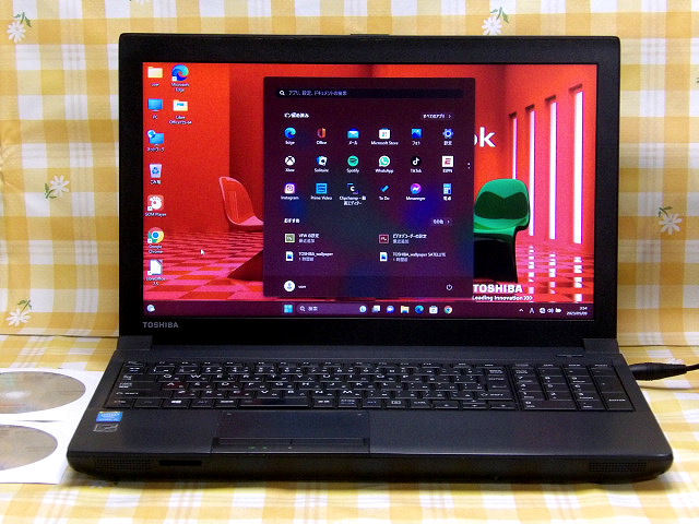 東芝 dynabook B554/M Windows11 Pro 64bit Intel Core i3-4100M 2.50
