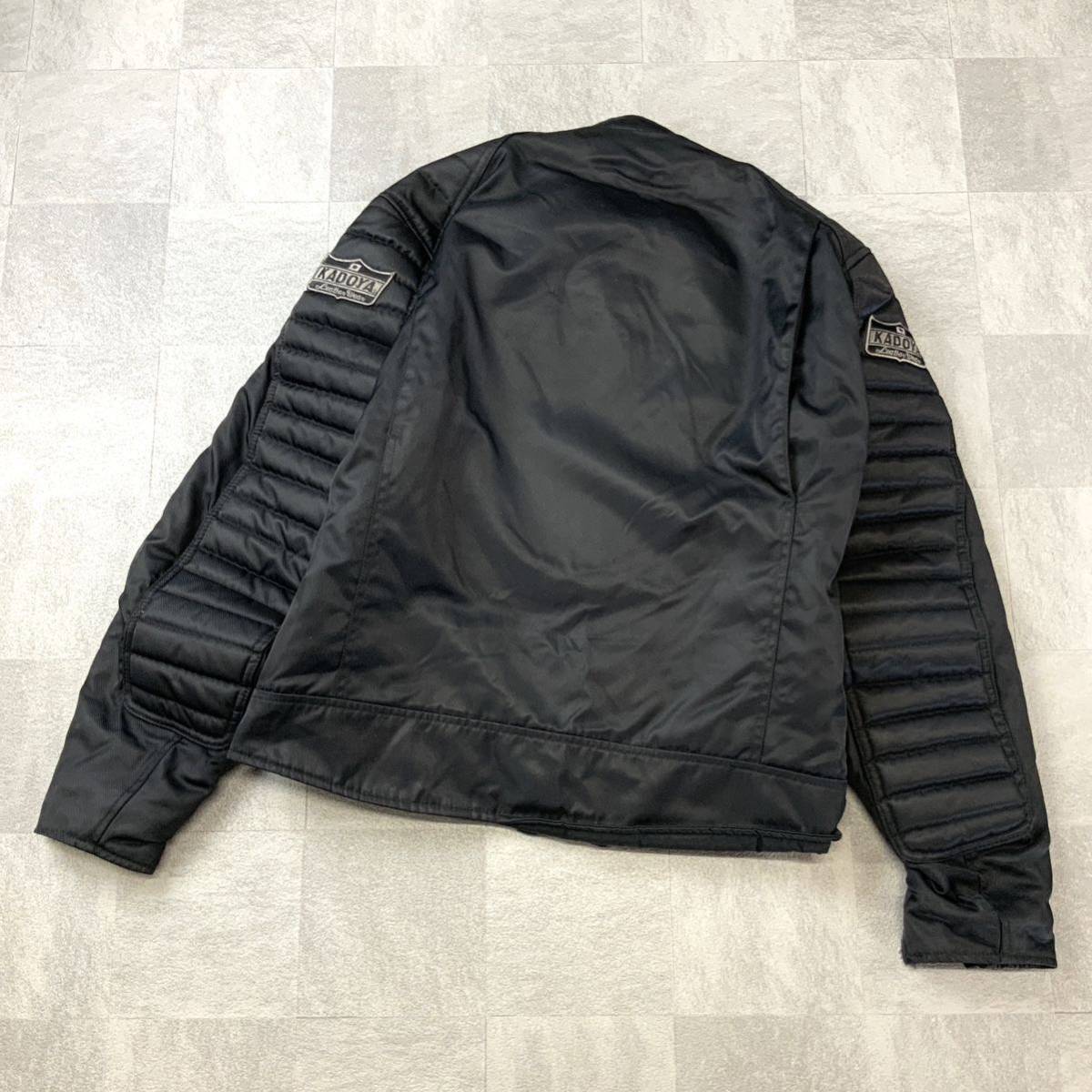 良品カドヤ シングルライダースジャケット K