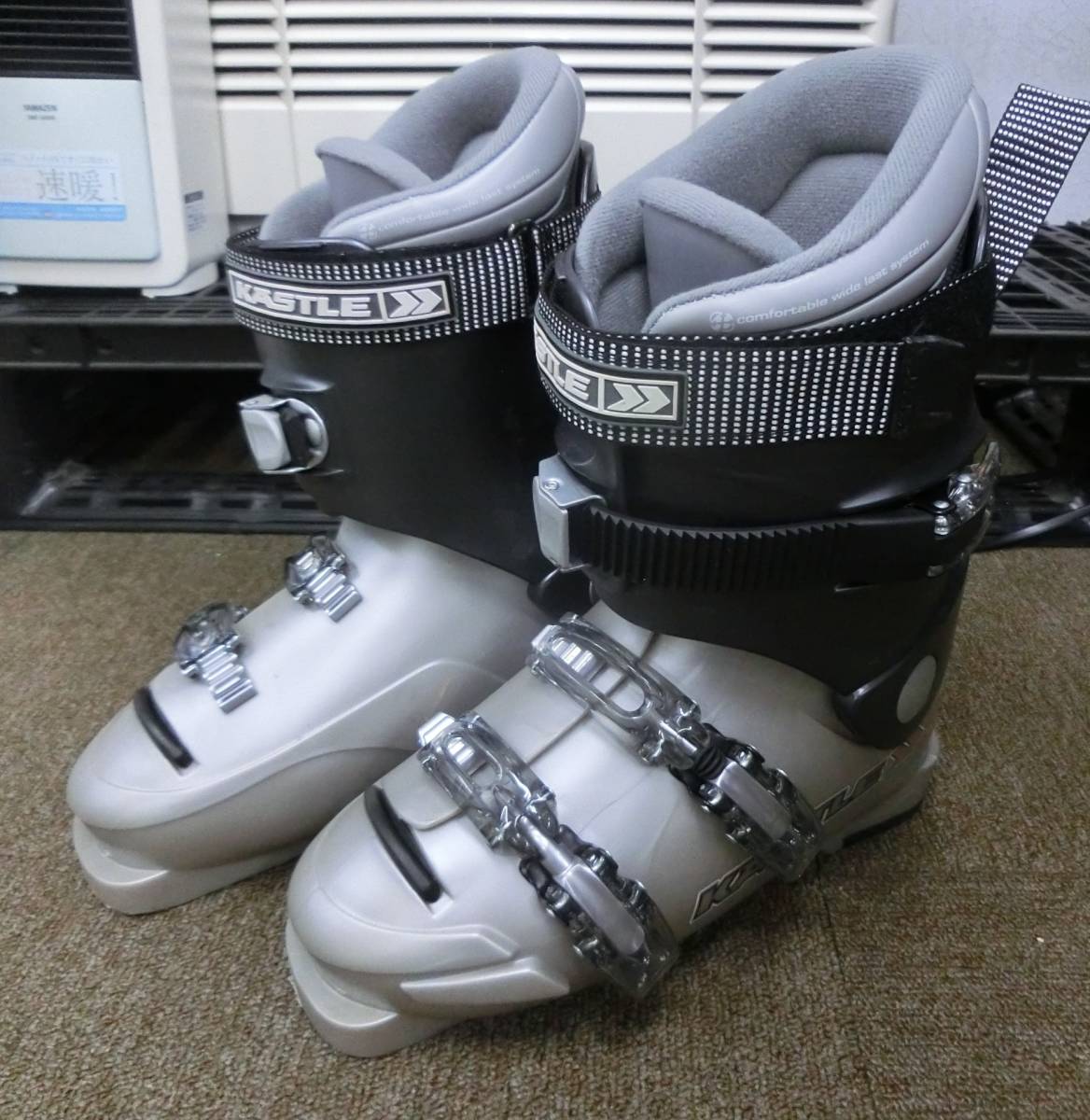 中古 KASTLE/ケスレー anatomical fit スキーブーツ ソール長297mm
