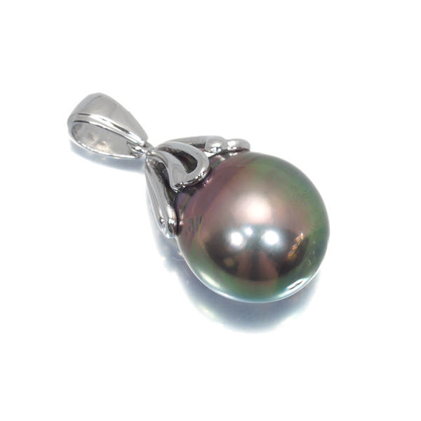 TASAKI タサキ ペンダントトップ 黒蝶真珠 ブラックパール 12.0mm