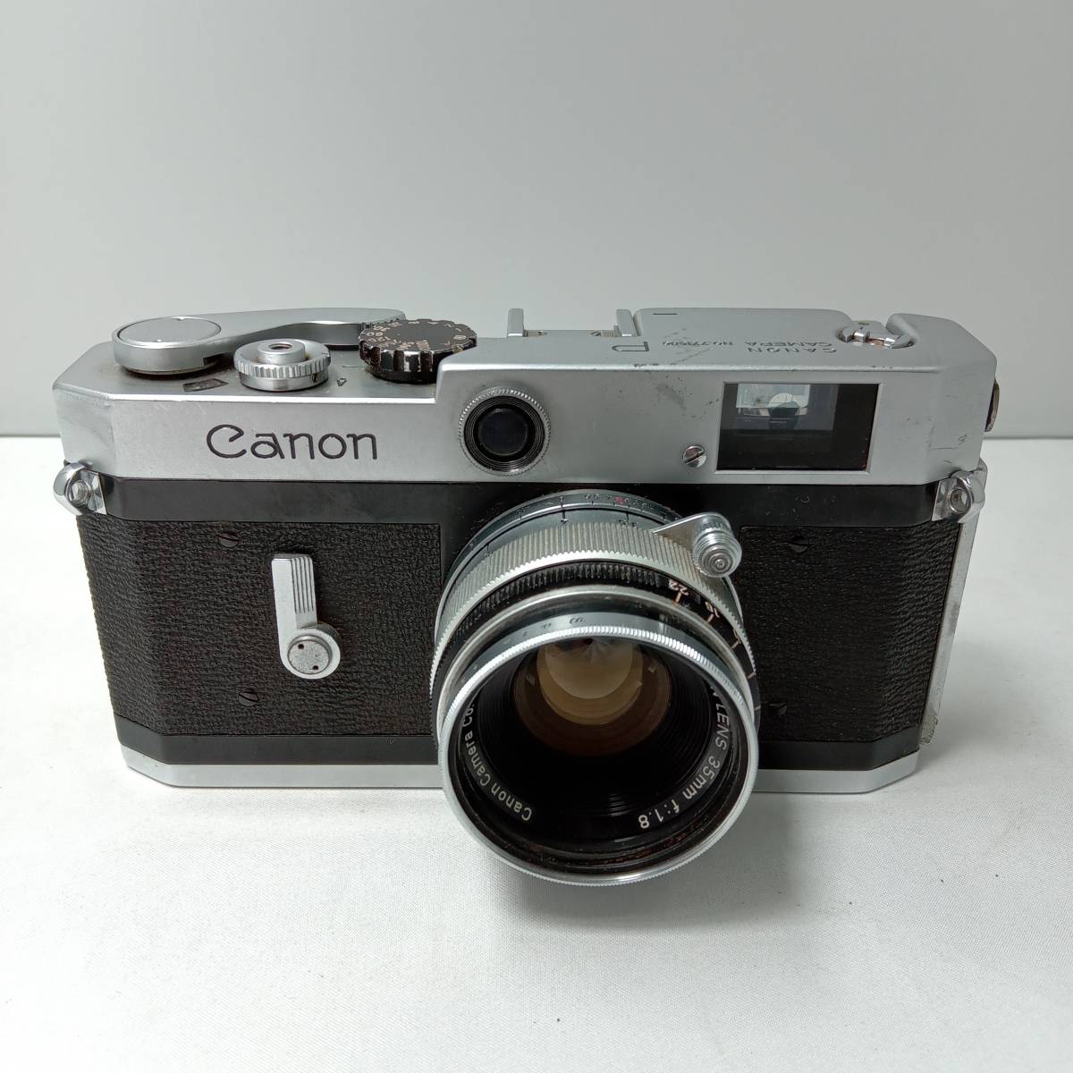 ジャンク Canon P キヤノン CANON LENS 35mm f:1.8