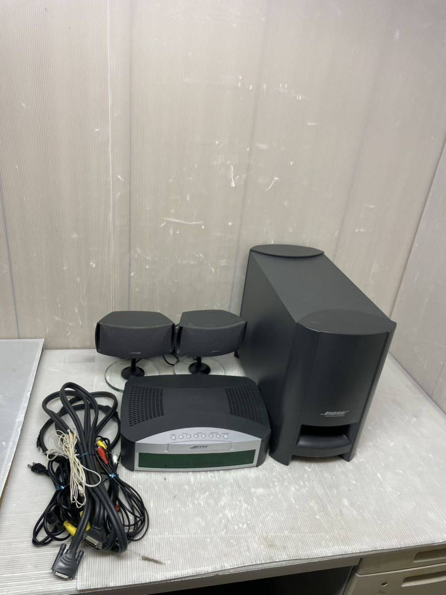 ボーズ BOSE スピーカーシステム 3・2・1 AV3-2-1/PS3-2-1 音出し確認