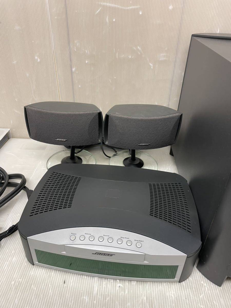 ボーズ BOSE スピーカーシステム 3・2・1 AV3-2-1/PS3-2-1 音出し確認