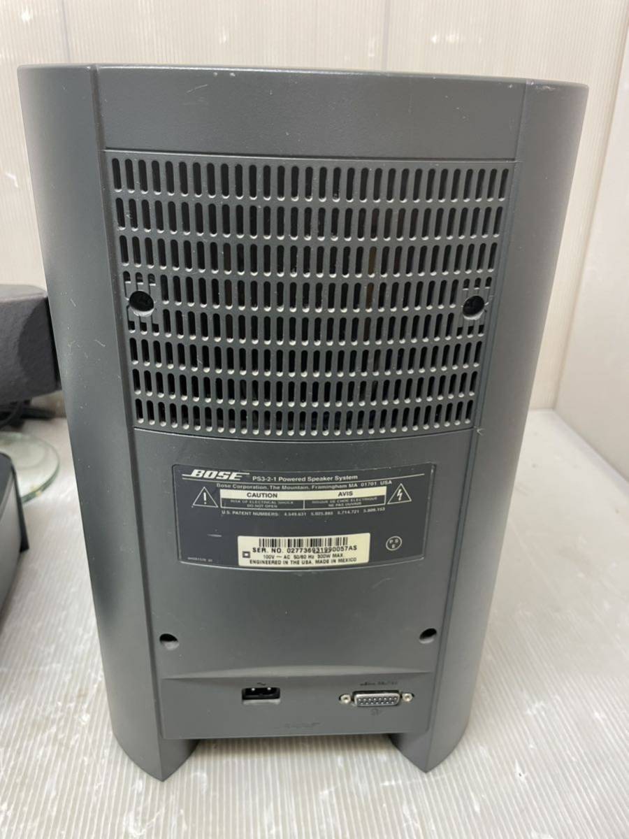 ボーズ BOSE スピーカーシステム 3・2・1 AV3-2-1/PS3-2-1 音出し確認
