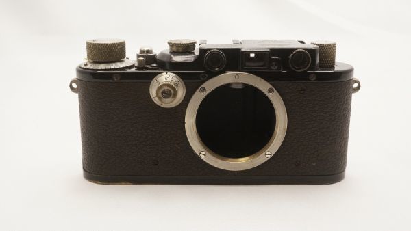【現状渡し】Leitz 　DⅢ　黒塗り　Leica　バルナック　