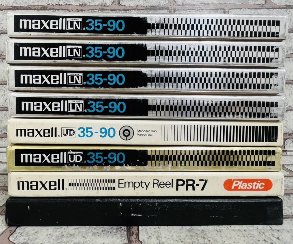 [230508-1T]【中古品】≪オープンリールテープ≫メタル/maxell/SONY/Scotch/35-180B/35-90/HF-370/SLH-370/550 