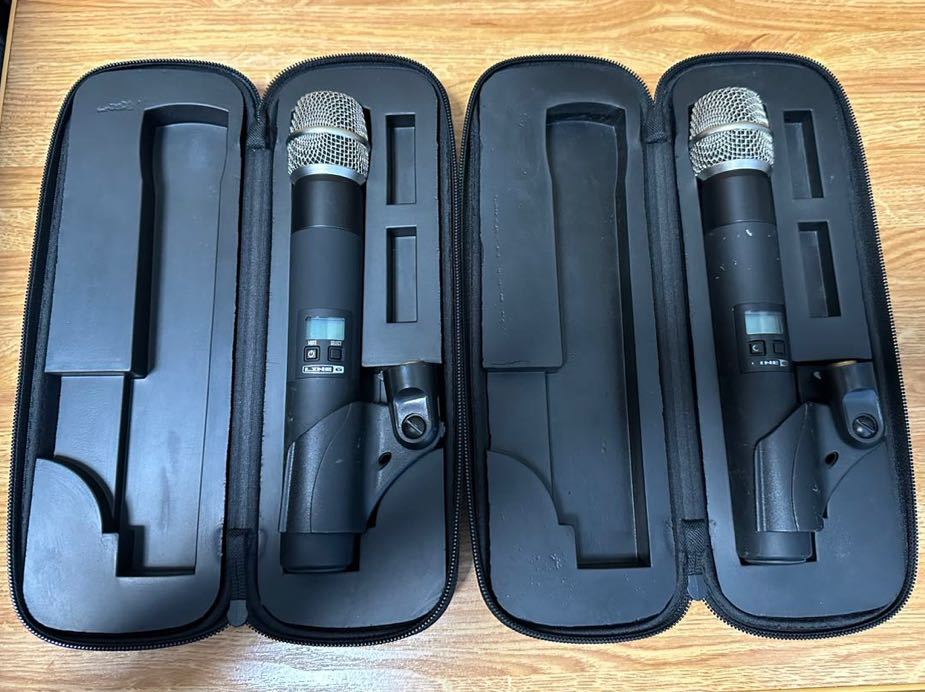 LINE6 XD-V75 ワイヤレスマイク2台セット マイク・ベルトパック・ピンマイク各2セットずつ、ヘッドセット1個、他アンテナなど_7