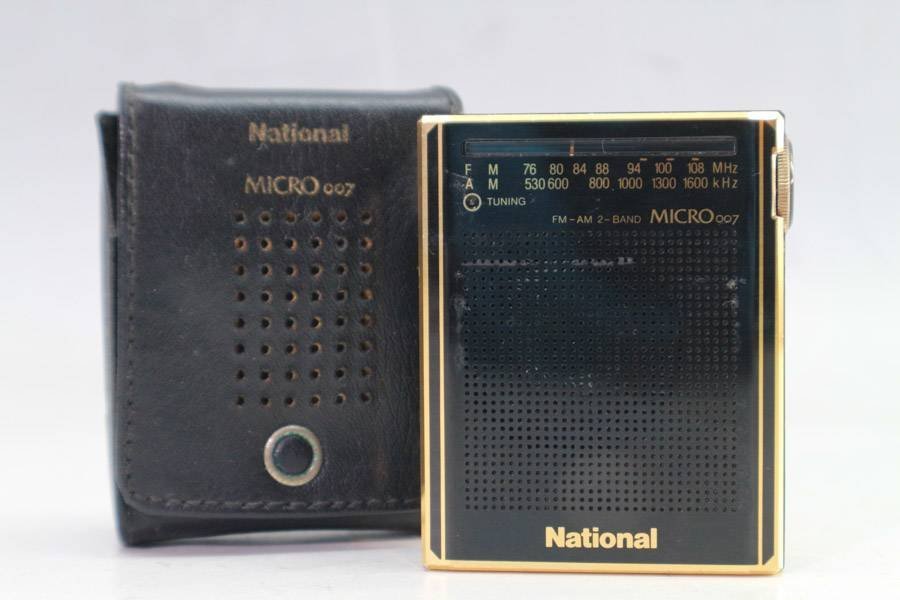 希少 ナショナル 松下電器産業 RF-007 MICRO 007 動作確認済み 希少 ナショナル 松下電器産業 RF-007 MICRO 007 動作確認済み 希少