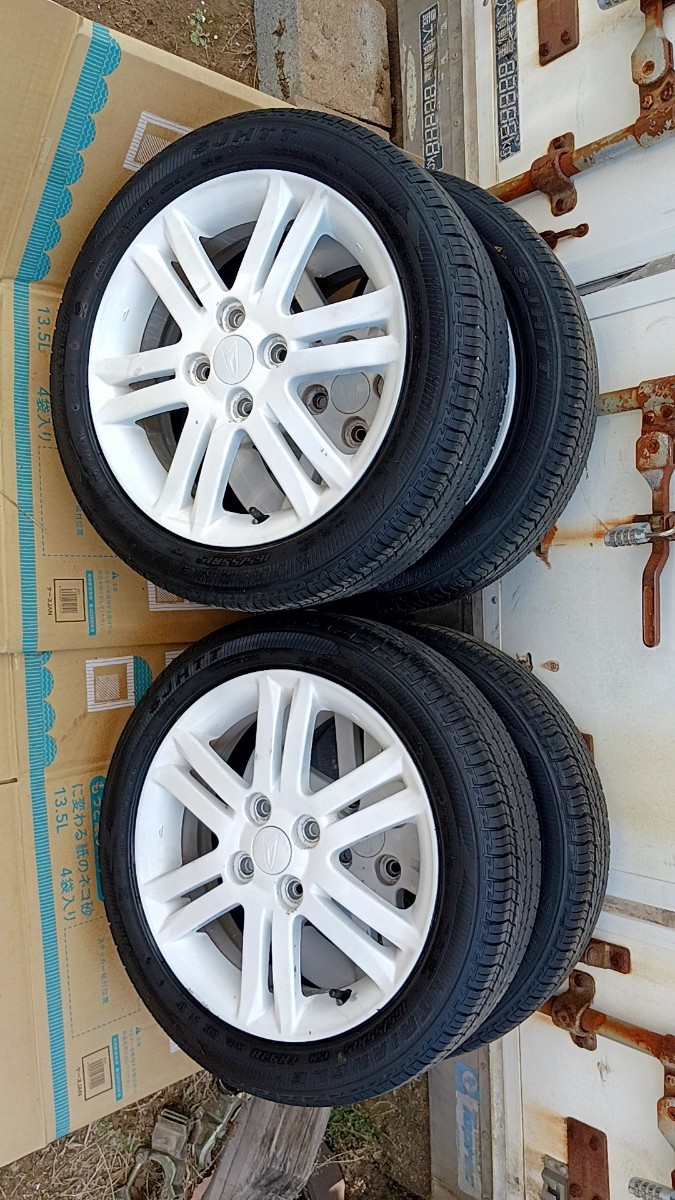 ダイハツ純正ホイル 165/55R15 4本セット(ラジアルタイヤ)｜売買された 