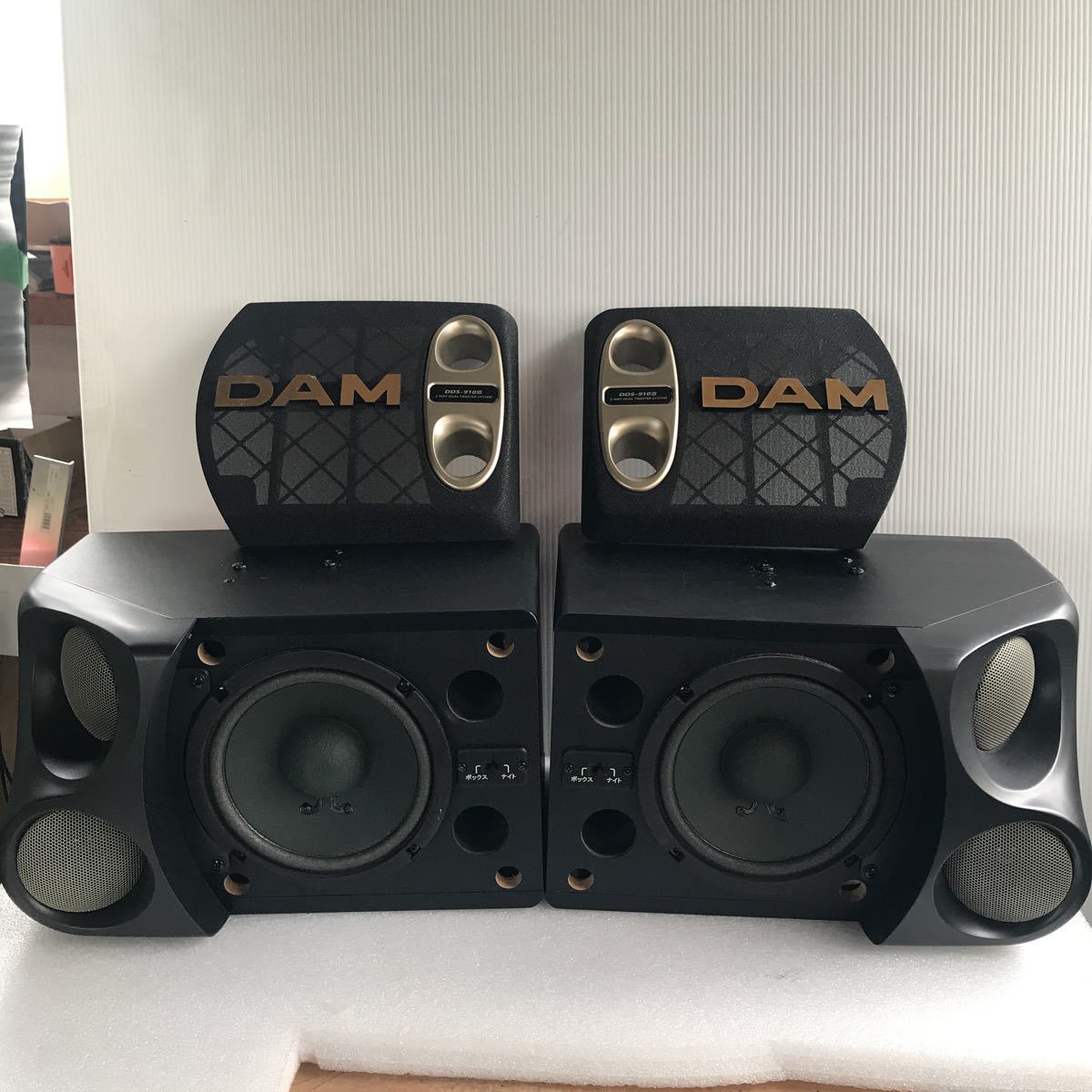 第一興商 スピーカー DDS-910Ⅲ カラオケ 同一シリアル ② 第一興商 DDS-
