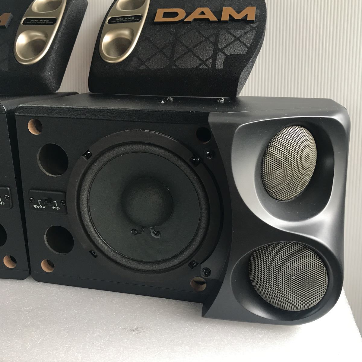 DAM 第一興商 スピーカー DDS-910Ⅲ L，Rペア 現状品!! DAM 第一興商