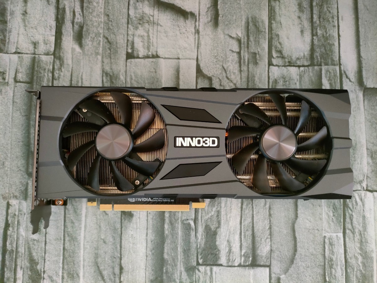 NVIDIA INNO3D GeForce RTX2070Super 8GB TWIN X2 OC 【グラフィック