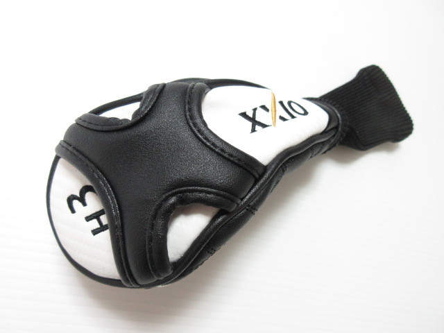 新品!!! ◆◆ ダンロップ ゼクシオ10 XXIO 2018 H3 ヘッドカバー ◆◆3H U3 3U ユーティリティ UT テン