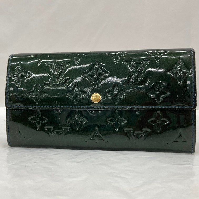 【BEAI0015】Louis Vuitton ルイヴィトン 財布 ヴェルニ ポルトフォイユ サラ M93667/TH2029