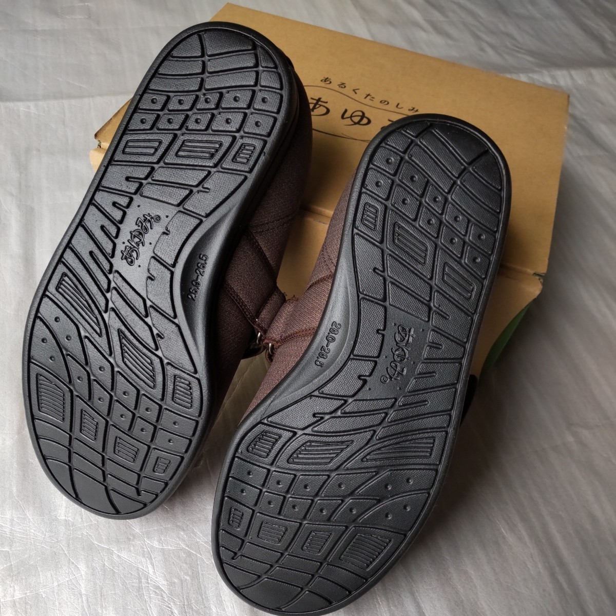 介護シューズ　あゆみ　未使用　26〜26.5cm　4L　7E_3