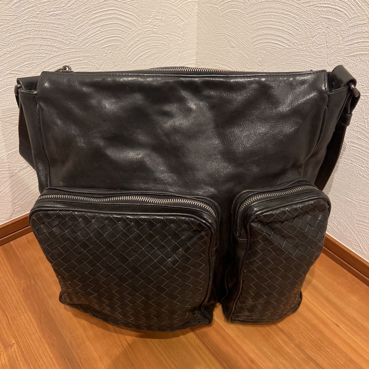 1円BOTTEGA VENETA ボッテガヴェネタ イントレチャート ショルダー 