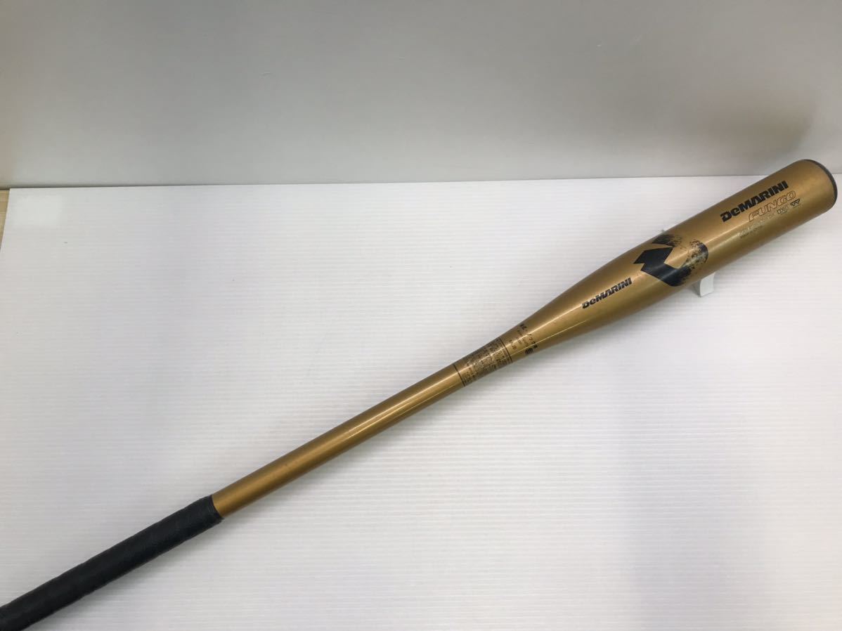 B-4510 ディマリニ DeMARINI FUNGO 硬式 ノック用 91cm 金属 バット JTIFN 野球 中古