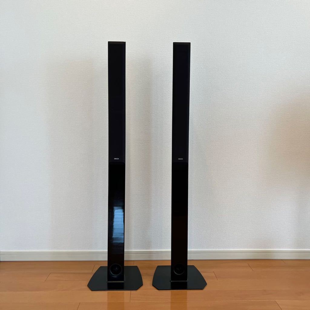 DENON SC-T7L トールボーイスピーカー ペア 木目 デノン フロア型