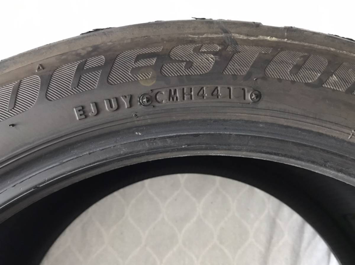 ブリヂストン POTENZA RE-71R 255⁄40R17 2本 中古②