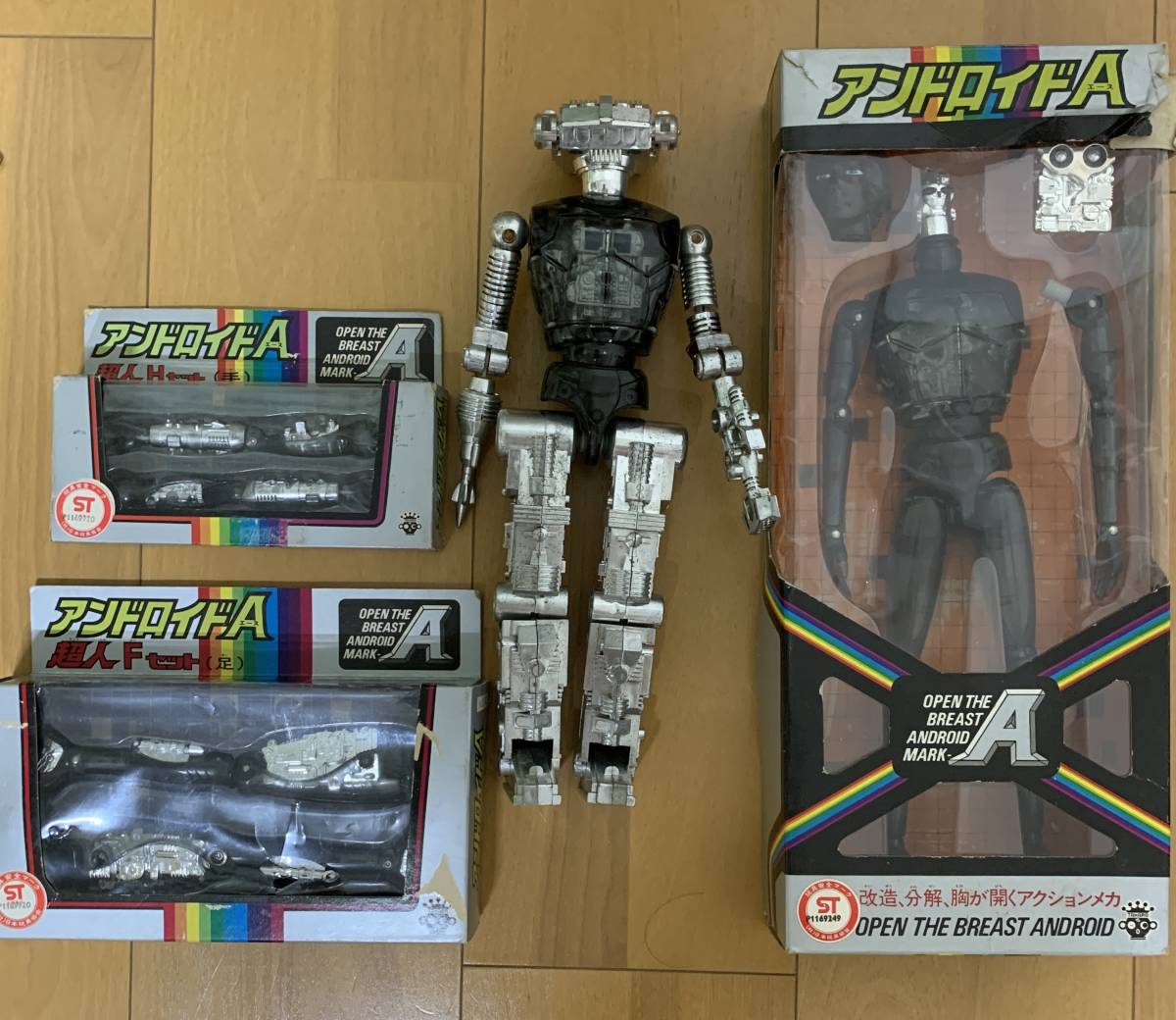 【セール，豊富な】 変身サイボーグ アンドロイドA セット ロボット 超人(ミクロマン)｜売買されたオークション情報、yahooの商品情報をアーカイブ公開 - オークファン ミクロマン