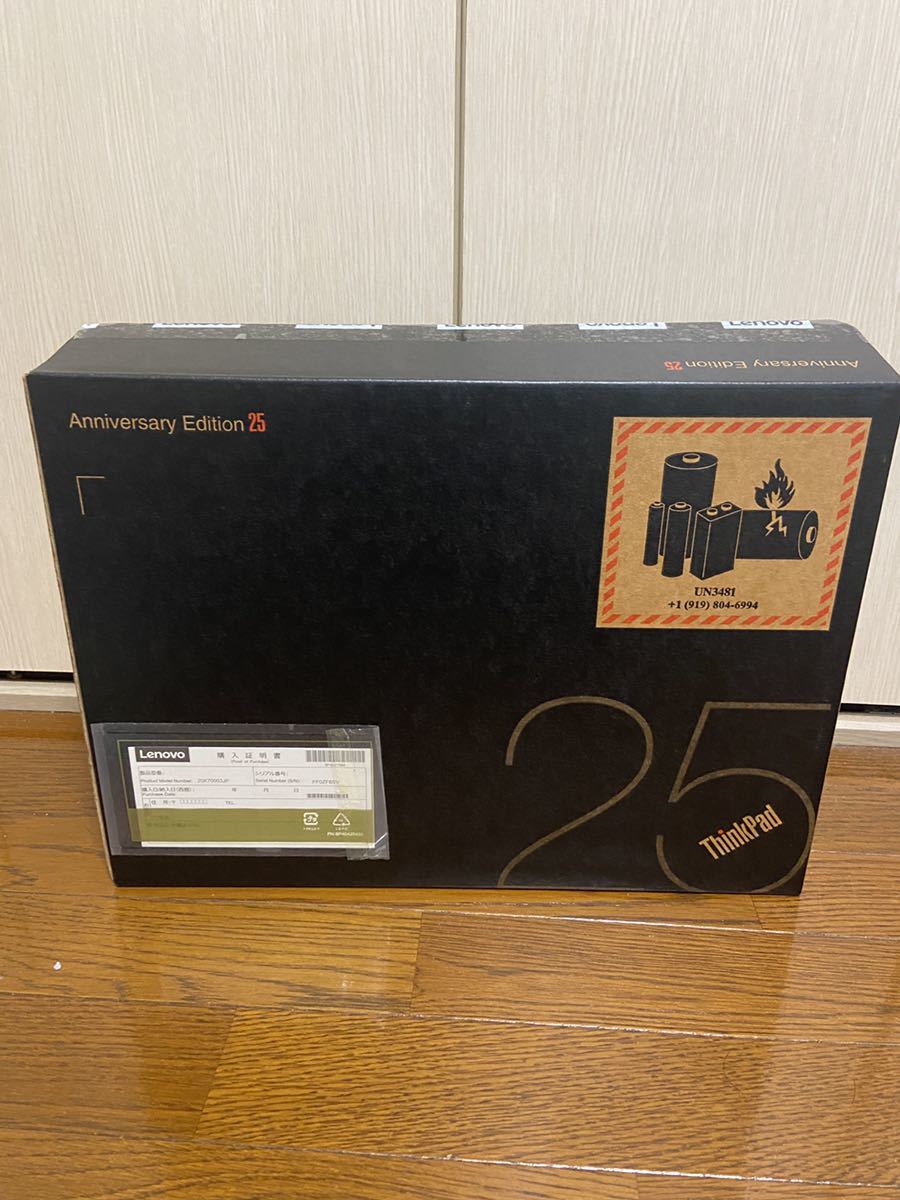 訳あり】Lenovo ThinkPad Anniversary Edition 25(25周年モデル) 25