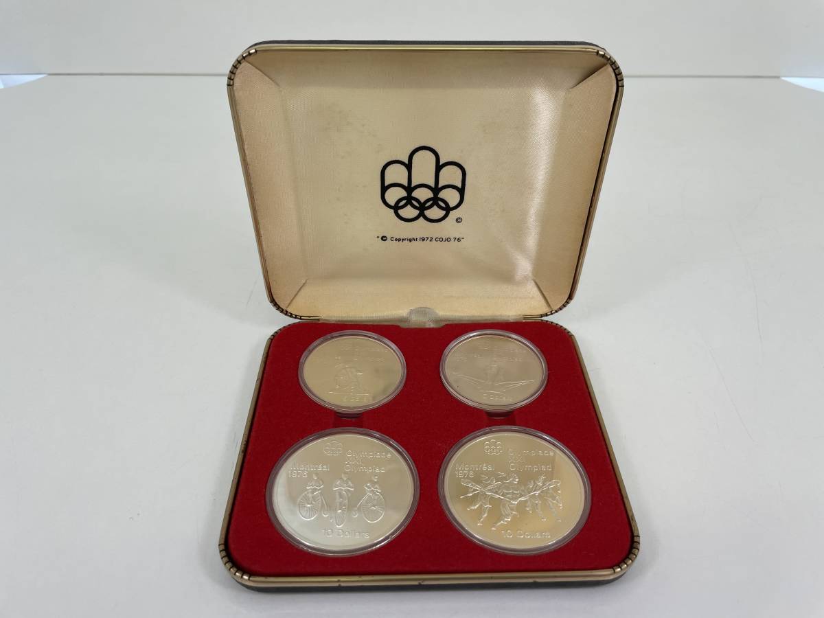 カナダ モントリオールオリンピック 1976年 オリンピックの記念銀貨の