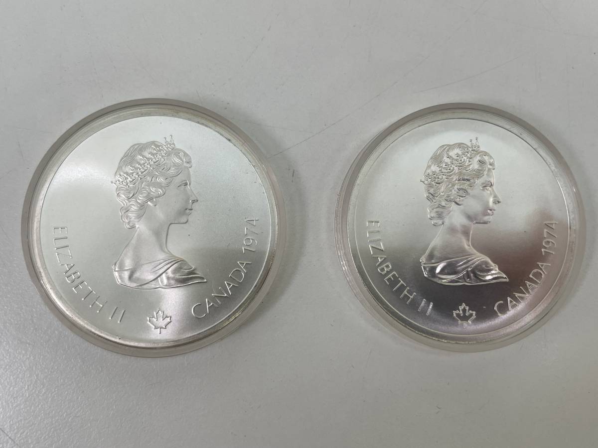 カナダ モントリオールオリンピック 1976年 オリンピックの記念銀貨の