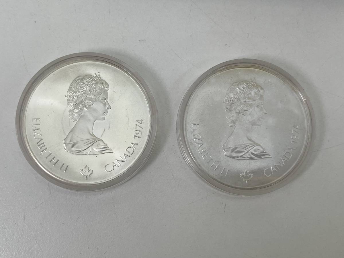 カナダ モントリオールオリンピック 1976年 オリンピックの記念銀貨の