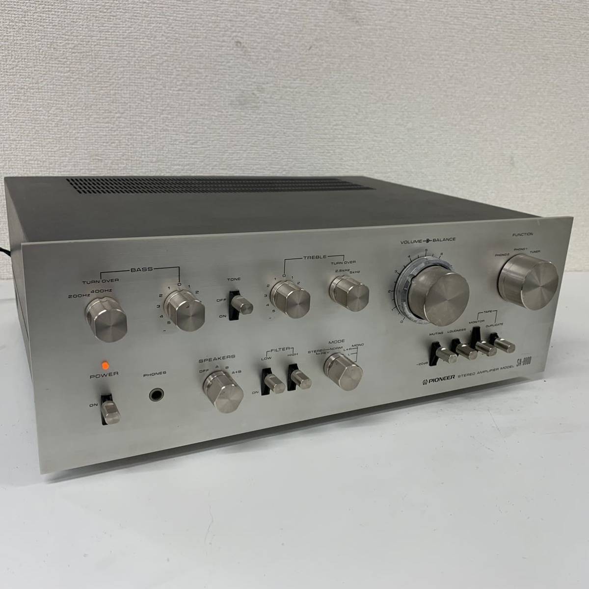 パイオニア SA-8800 プリメインアンプ 音出し確認済み pioneer パイオニア SA-8800 プリメインアンプ 音出し確認済み pioneer