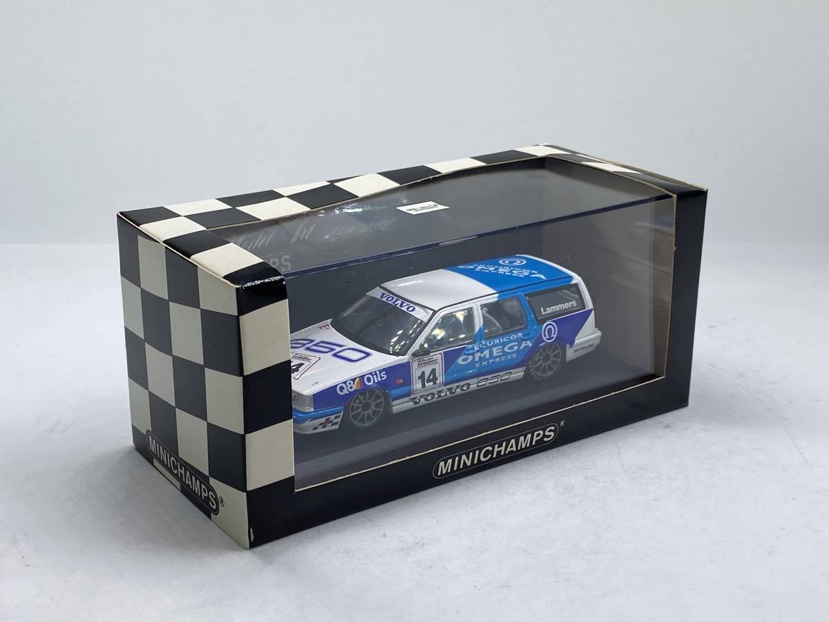 1/43 ミニチャンプス ボルボ850 エステート BTCC J.ラマース hpi