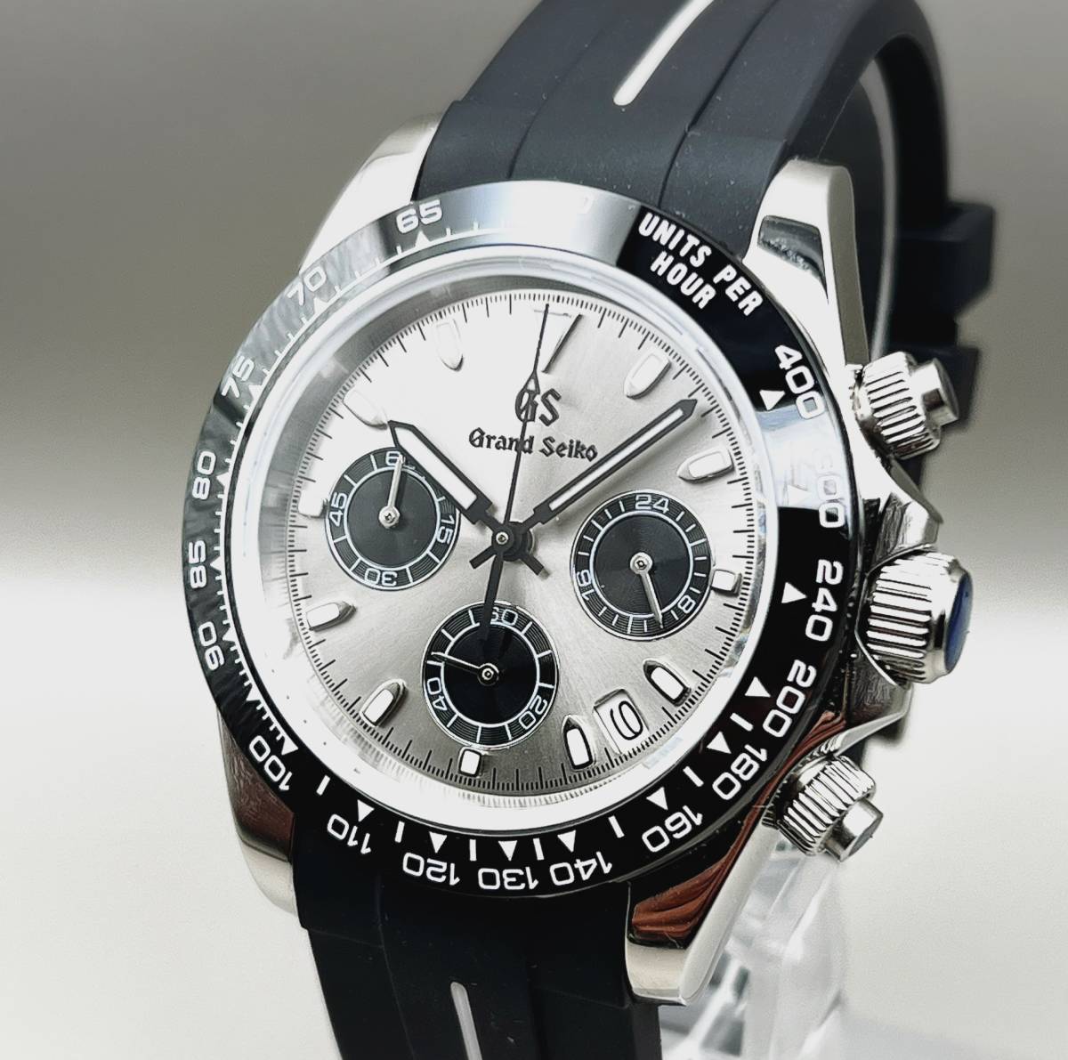 SEIKO MOD VK63 カスタム ブラウン ディトナオマージュ クロノグラフ 