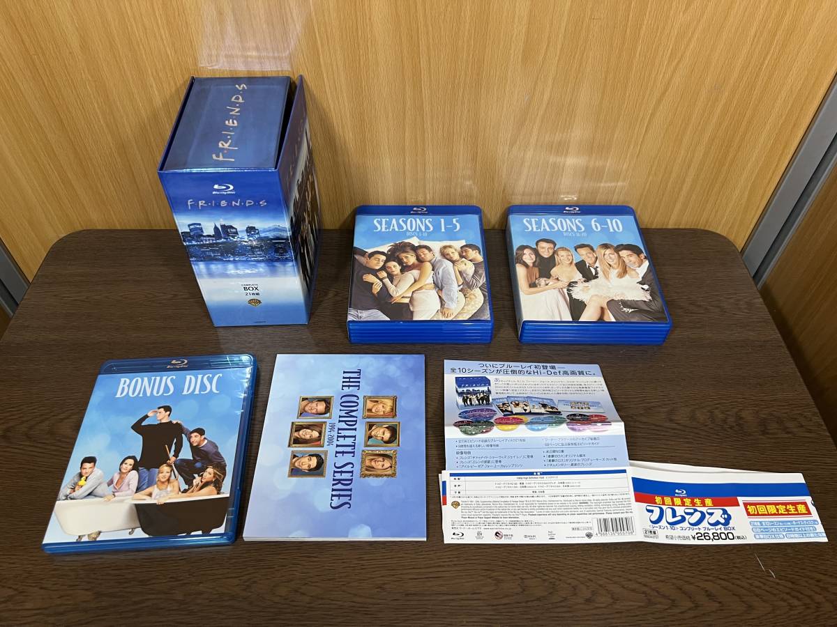 FRIENDS コンプリートボックス 4) Friends フレンズ シーズン1-10 コンプリート Blu-ray BOX