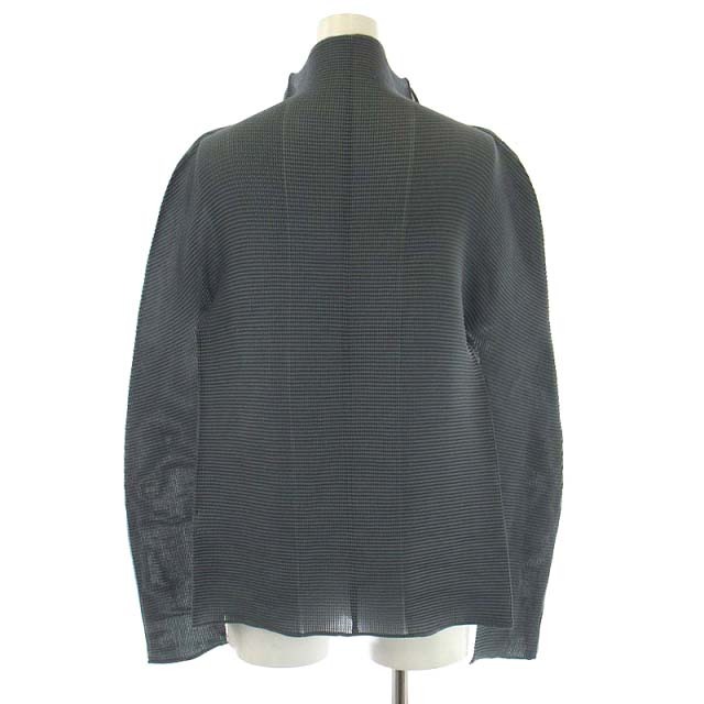 ミーイッセイミヤケ me ISSEY MIYAKE ワッフルプリーツハイネック