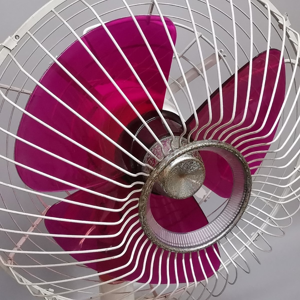 BROTHER ブラザー F30-223 扇風機 ピンク赤レッド 昭和レトロ