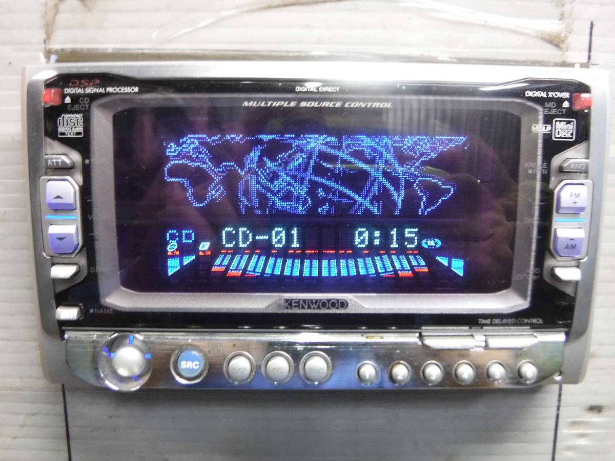 完動品】ケンウッド DPX-6021M 心許ない 2DINデッキ
