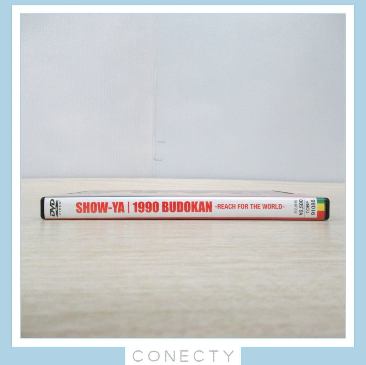 良品 SHOW-YA 1990 BUDOKAN -REACH FOR THE WORLD- 帯付き 再生一度の